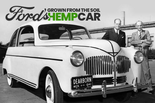 Car made from hemp plastic, anything is possible.